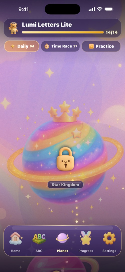 Lumi Letters screenshot
