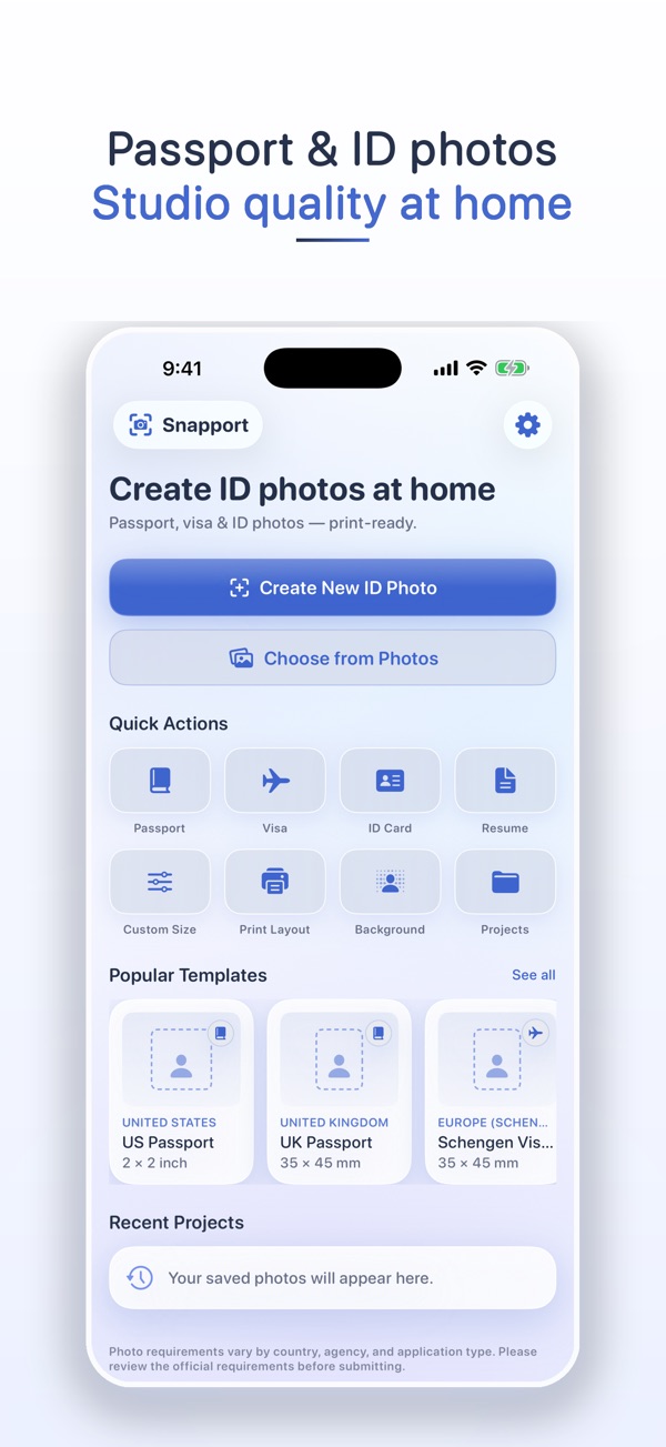 Snapport screenshot