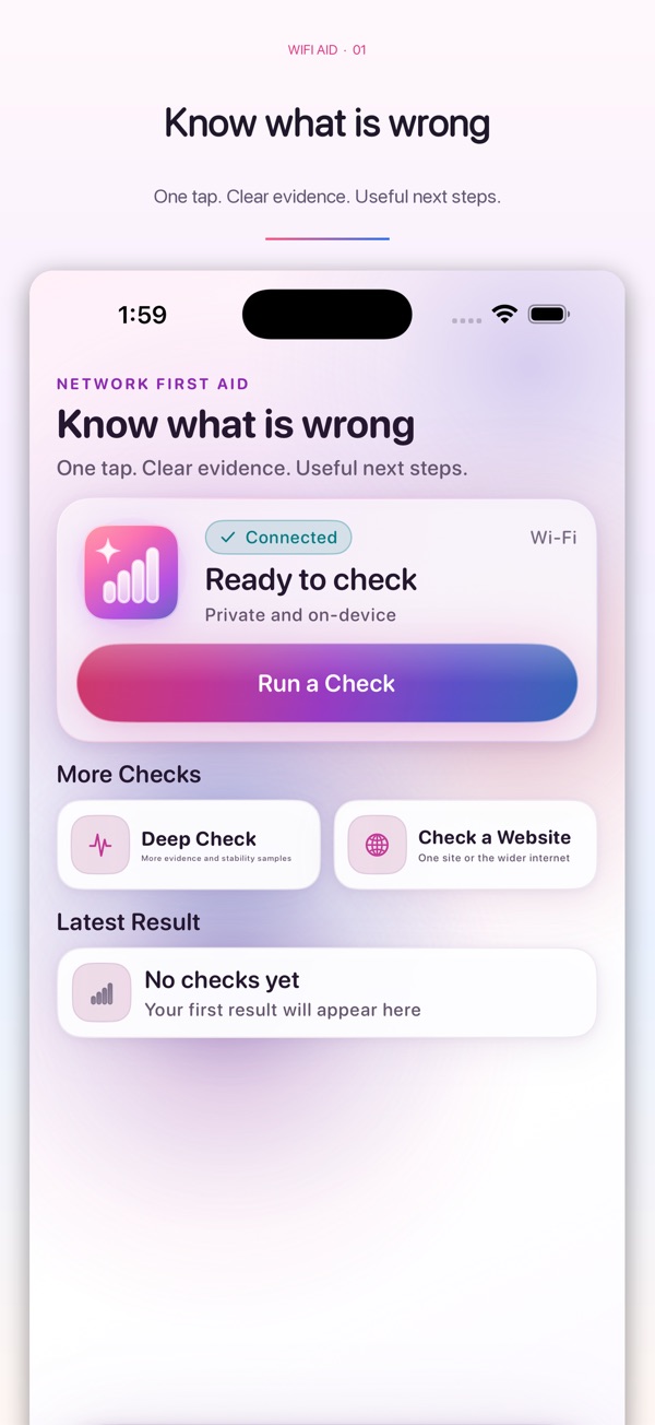 WiFi Aid screenshot