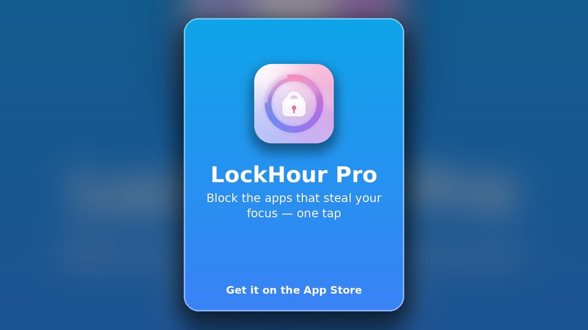 勉強中にソーシャルメディアをブロックする最高のアプリiPhone向け