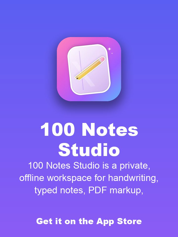 100 Notes Studio