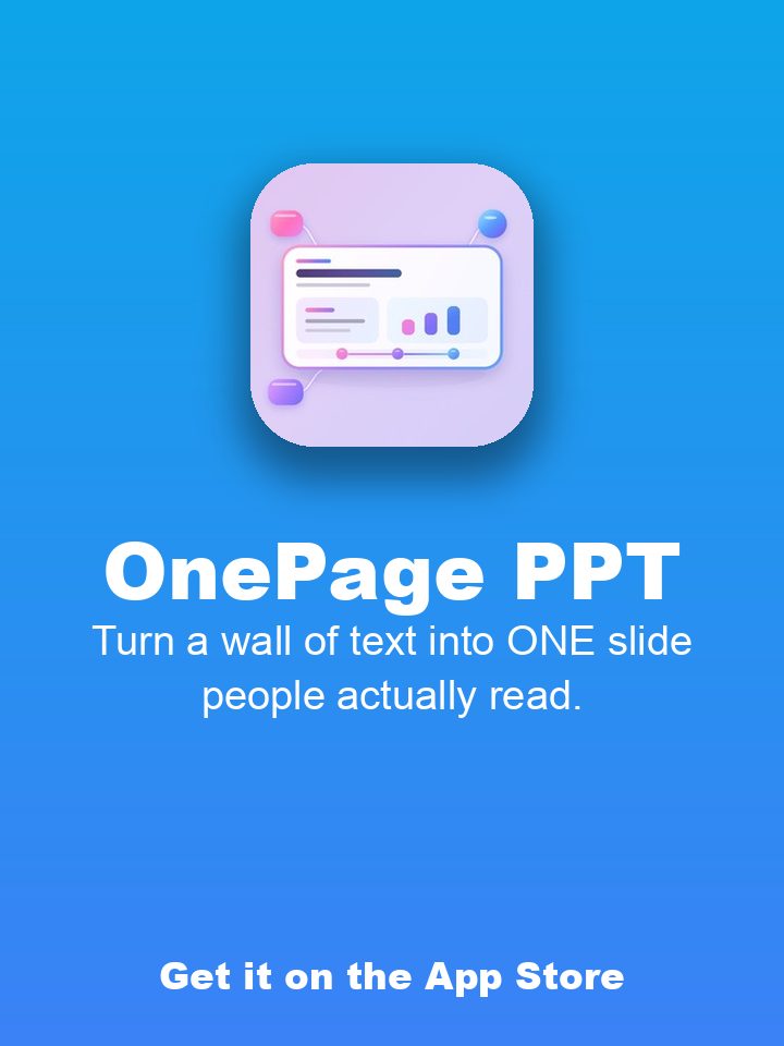 OnePage PPT