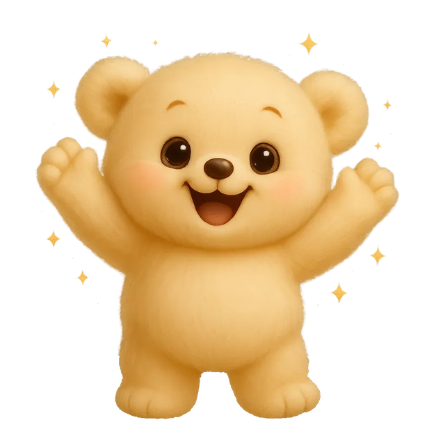 Lumi celebrating